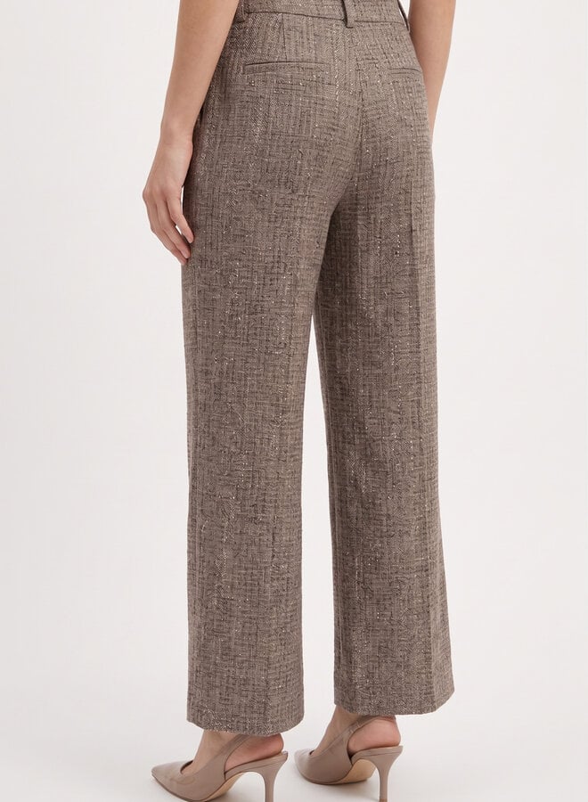 Pantalon tweed stof