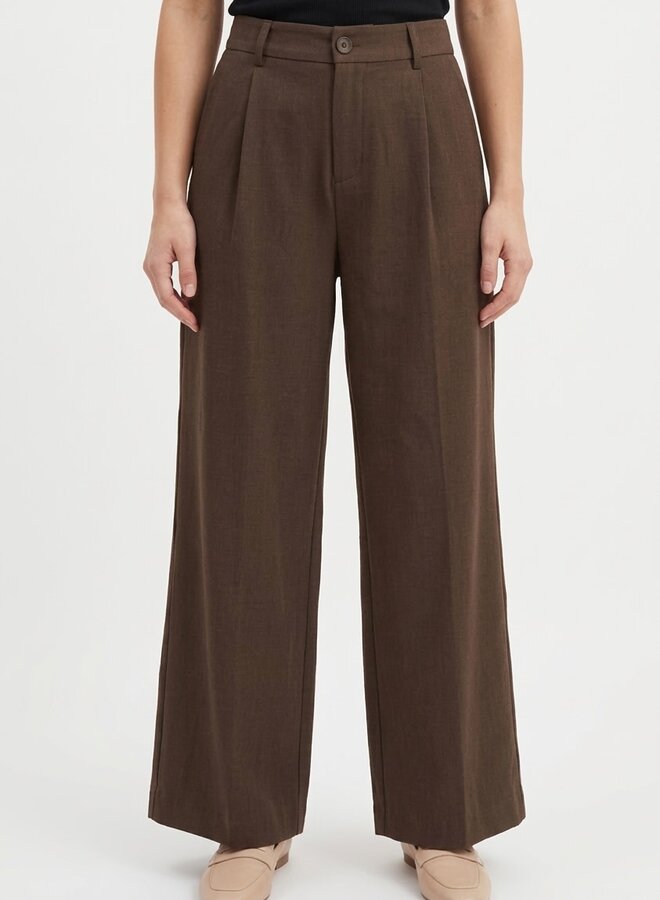 Pantalon wide leg Jamie khaki
