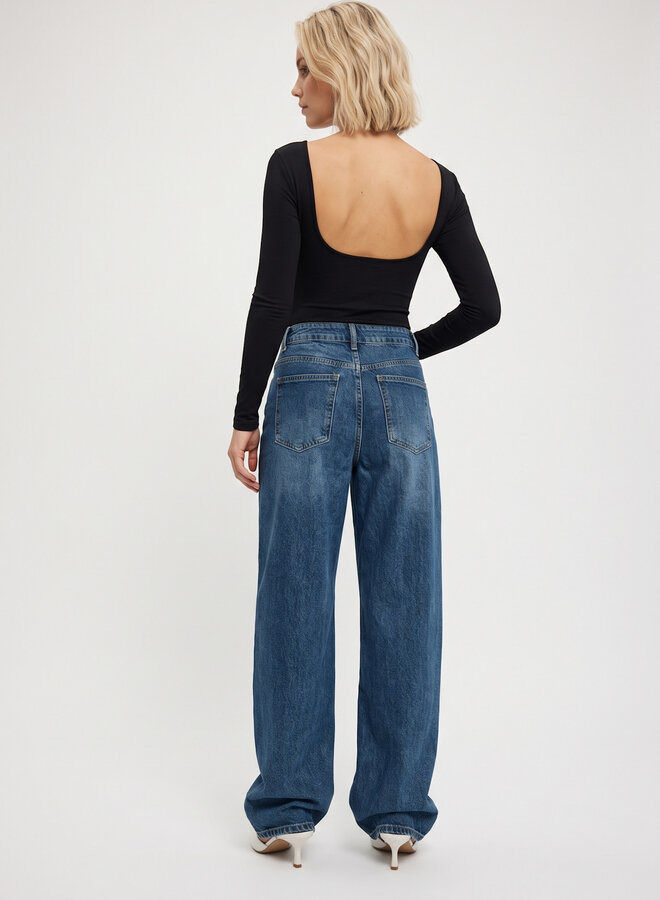 Ballon jeans blauw