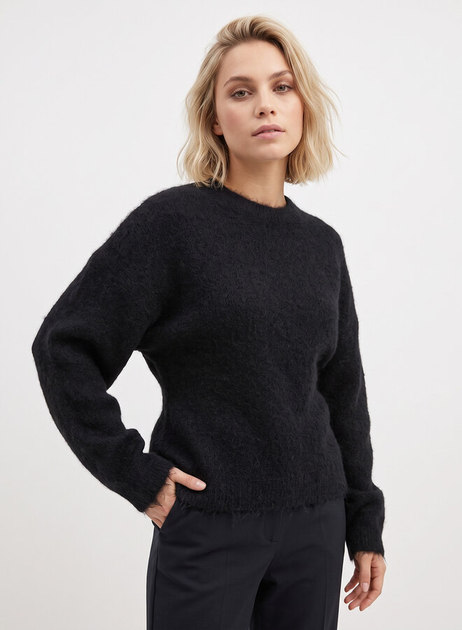Oversized trui Fay zwart