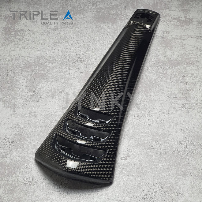 Carbon fiber claxonneus Vespa Primavera / Sprint - Triple A