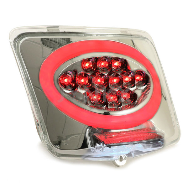 Achterlicht Vespa GTS LED tube wit ovaal (2014-2018, facelift)