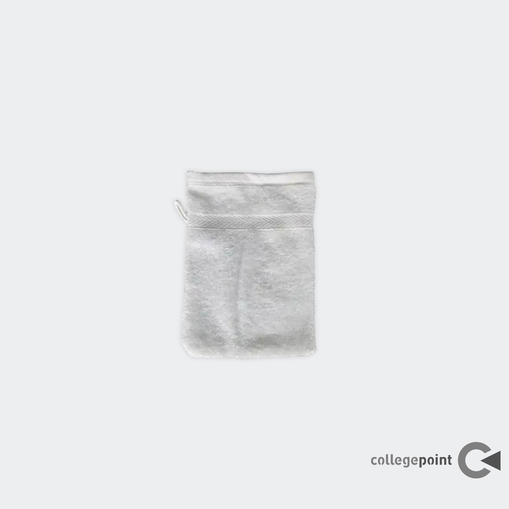 Washandje wit 16 x 23 cm