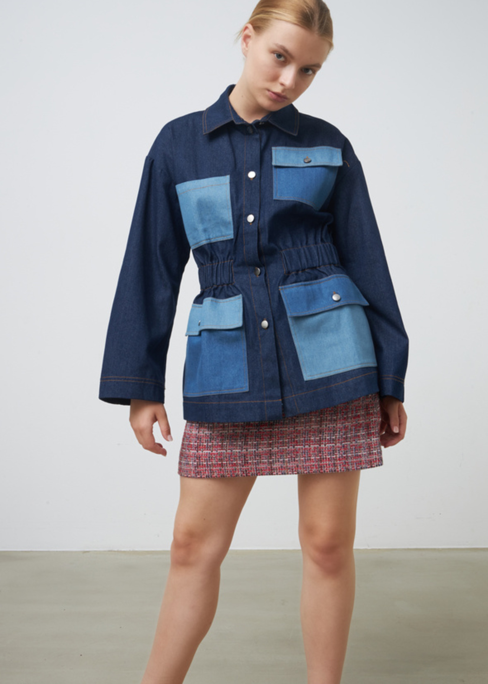 stella nova Vilde Lou jacket - denim blue