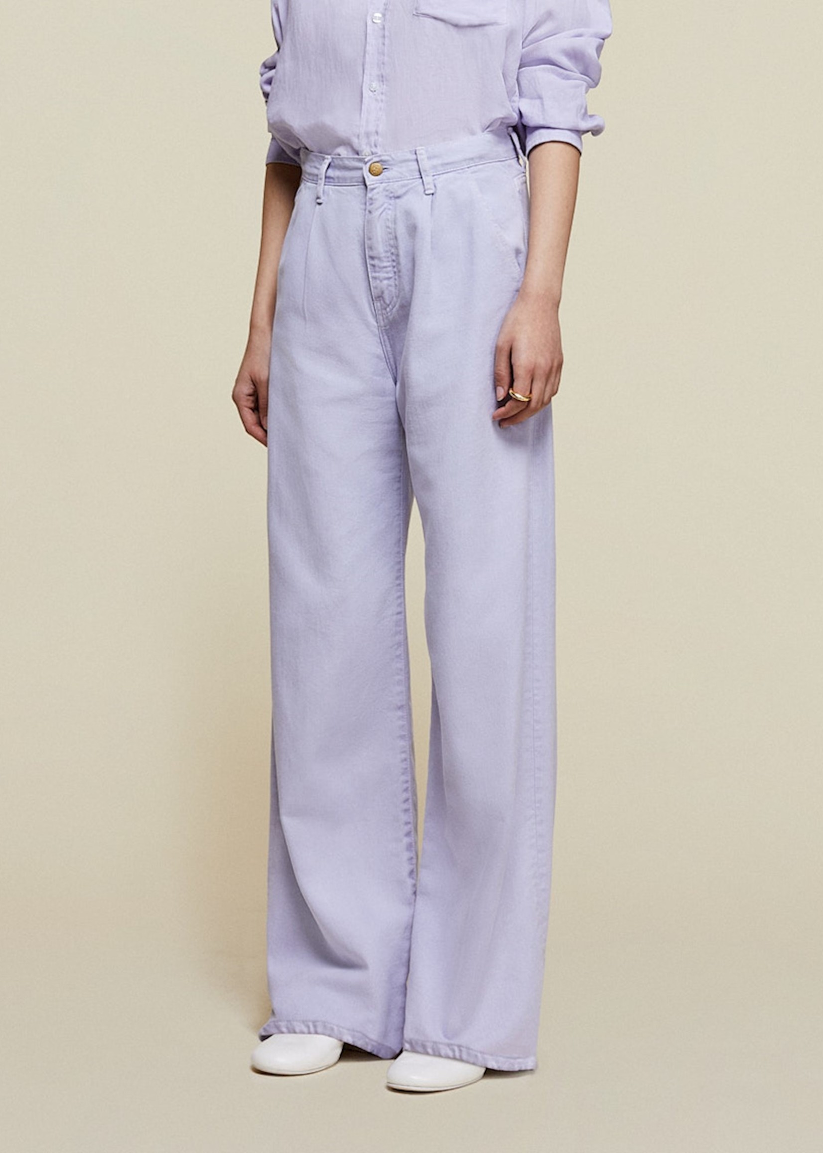 lois Lois - skater pleats - lavender