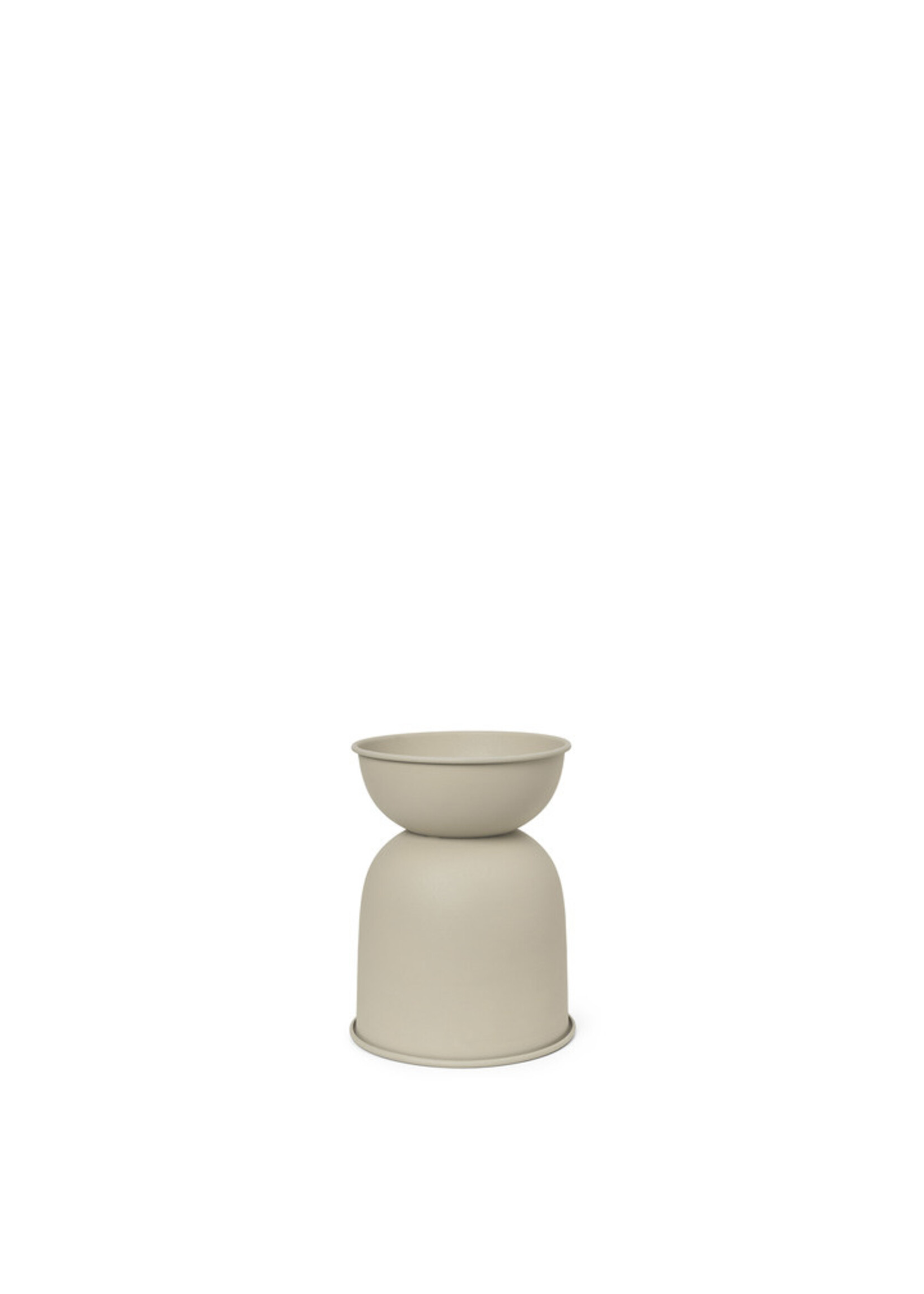 Ferm Hourglass Pot - Small - Cashmere