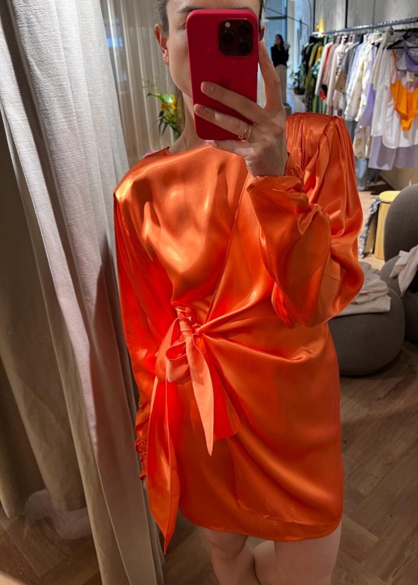 iben Fame dress - orange