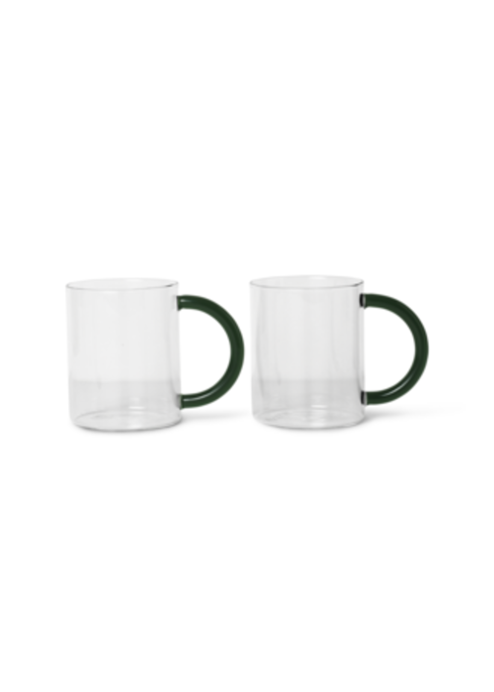 Ferm Ferm - still mug - set of 2 - clear