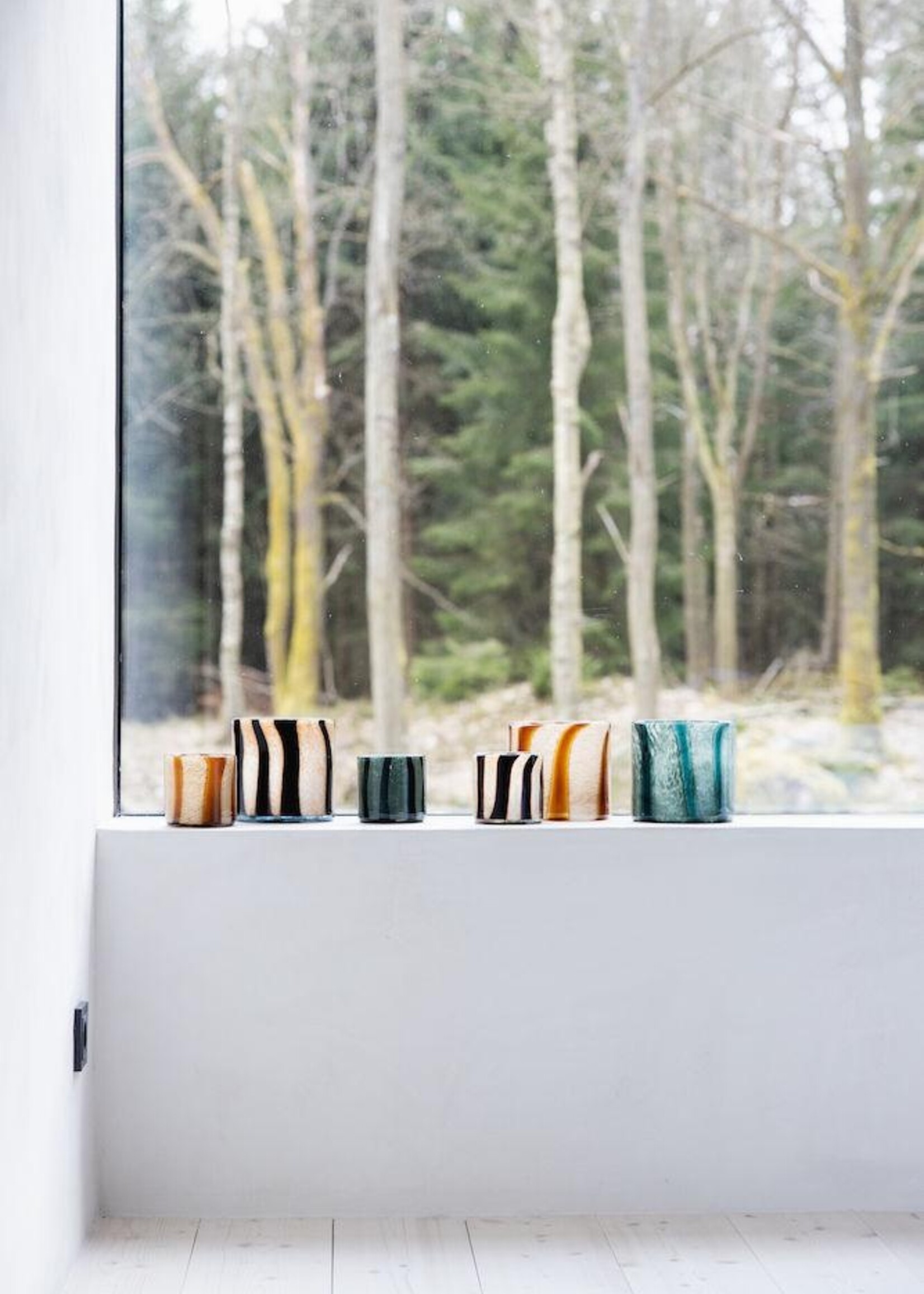 ByOn Tealightholder XS - Black/Beige