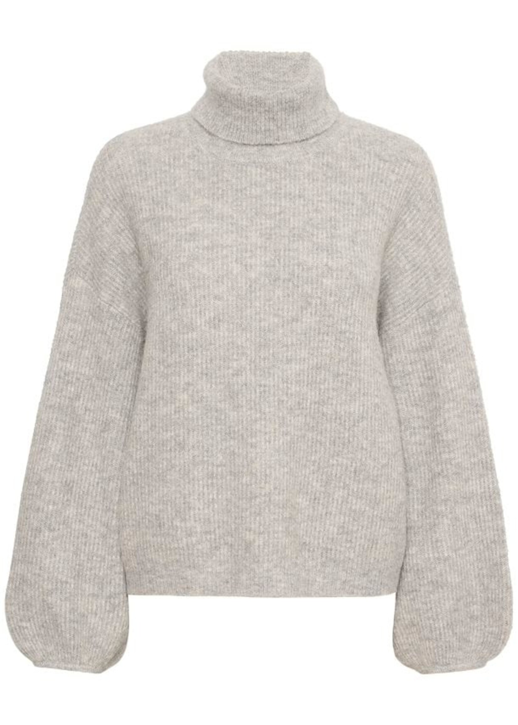 Gestuz AlphaGZ rollneck - light grey