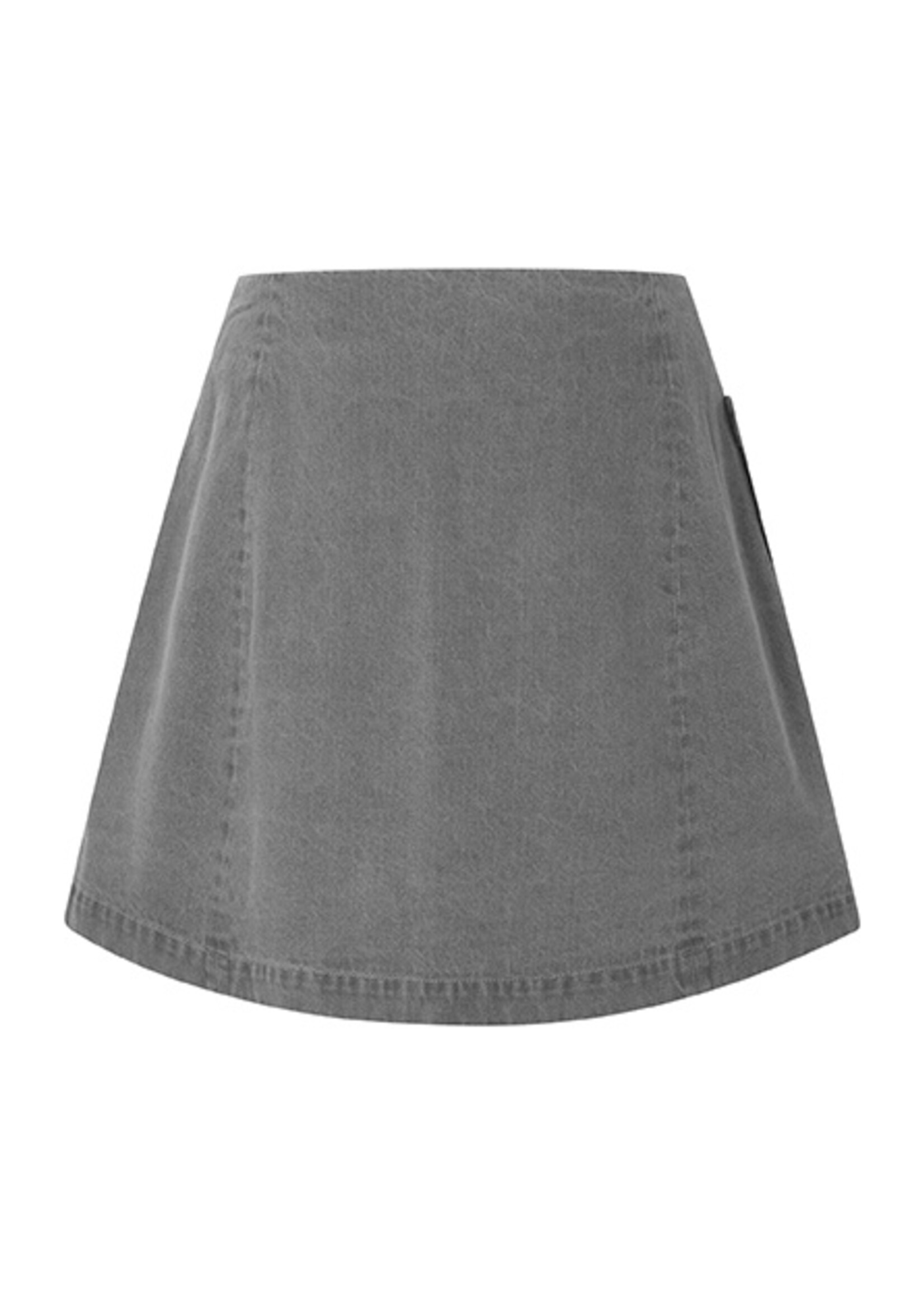 mbyM Keya-M Skirt - Light Grey Wash