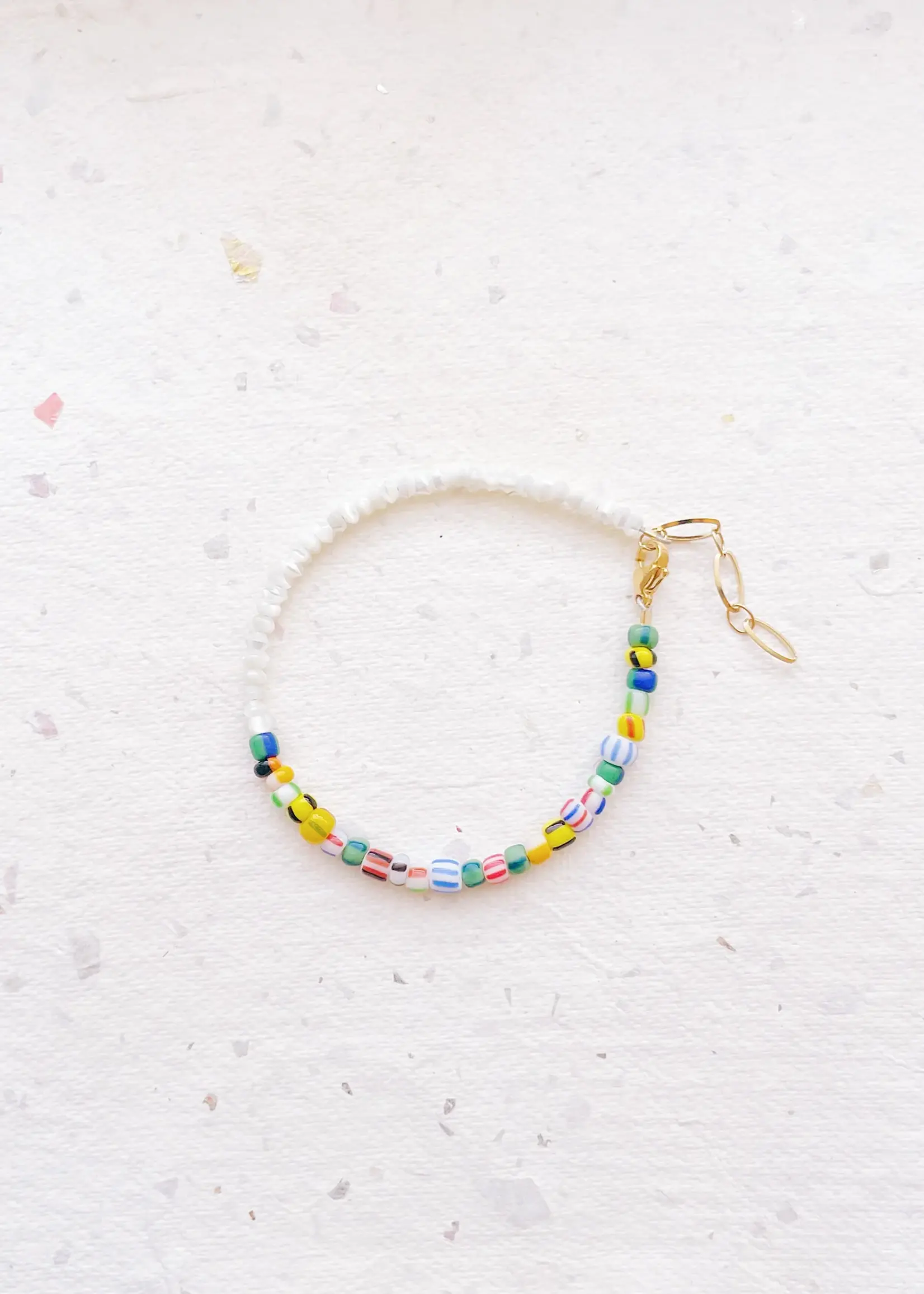 Tipi And The Moon Samba shell bracelet