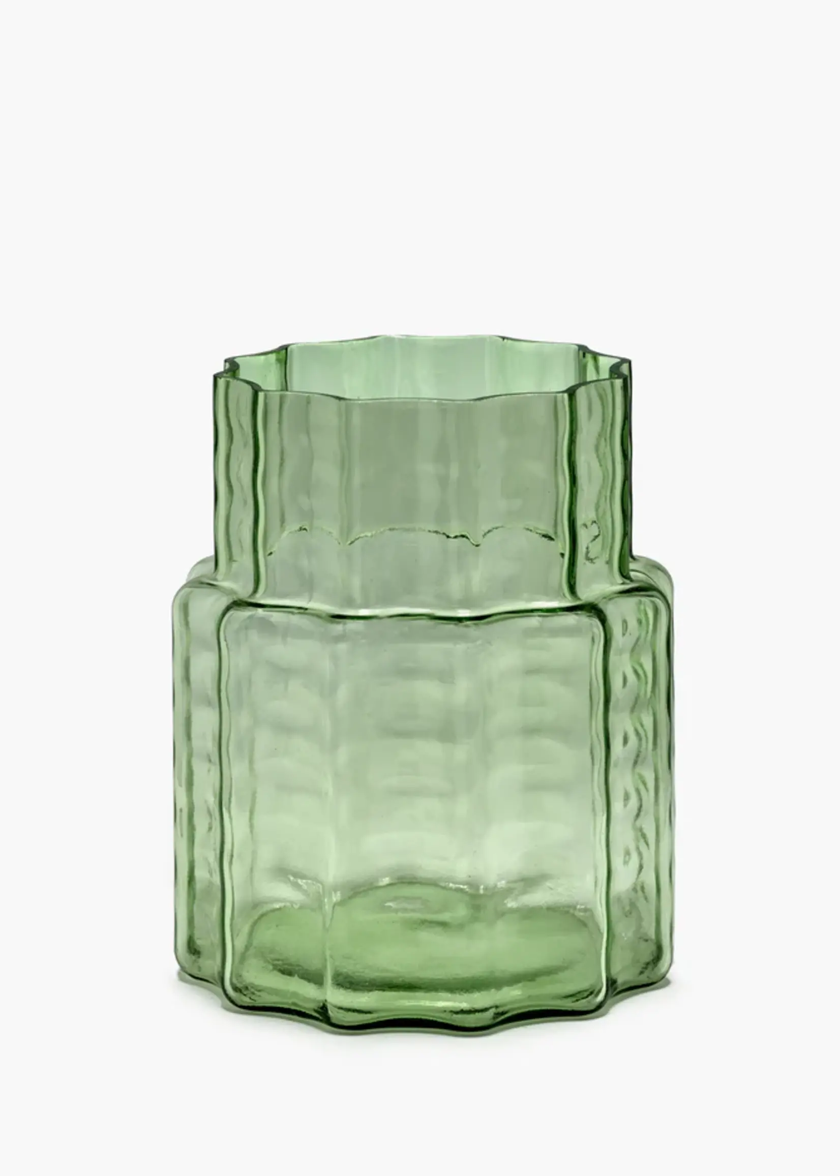 Serax Serax - vase wave green h21cm