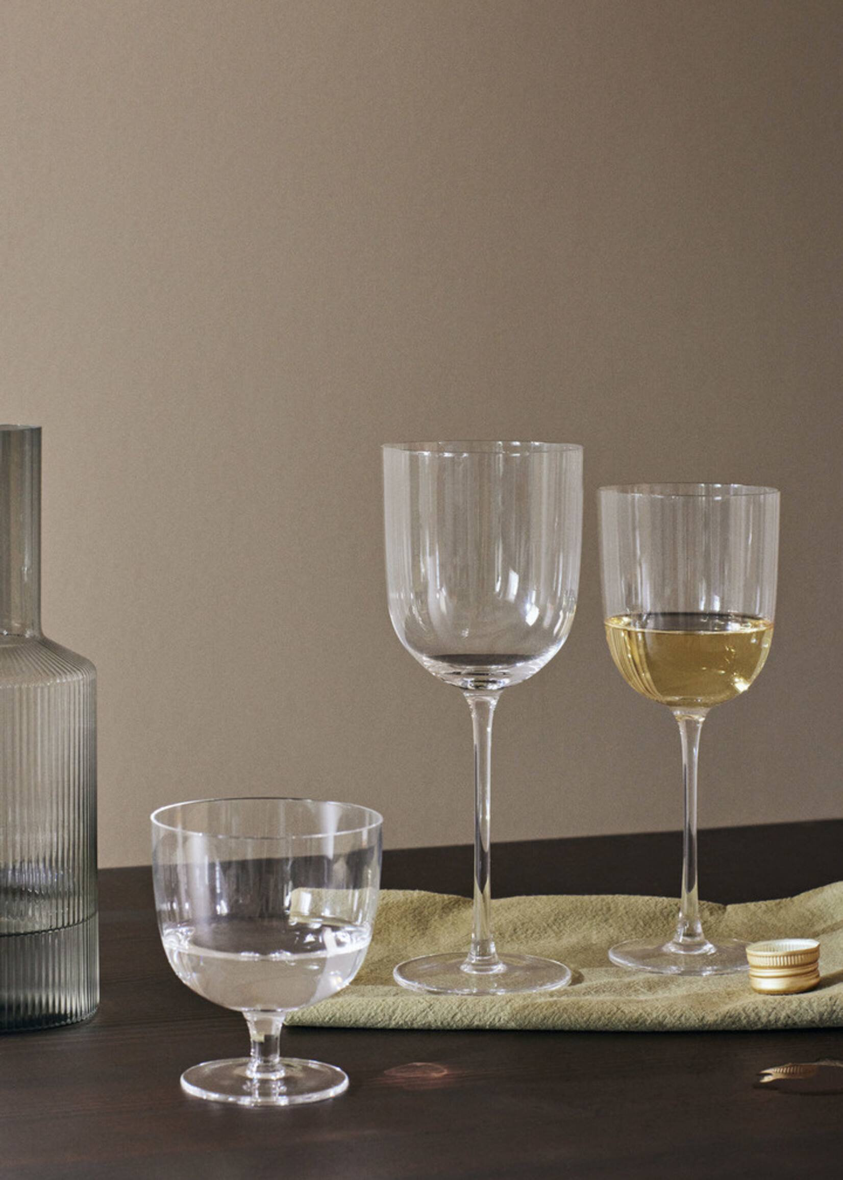 Ferm Host water glasses - clear - set of 2