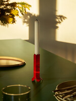 Hay Arcs Candleholder-Large-Red