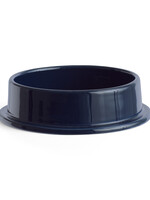 Hay Column Candleholder-Large-Midnight blue