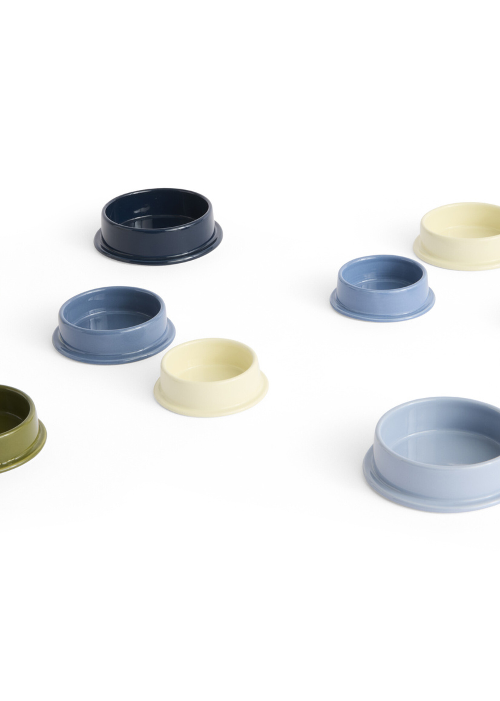 Hay Column Candleholder-Small-Sky blue