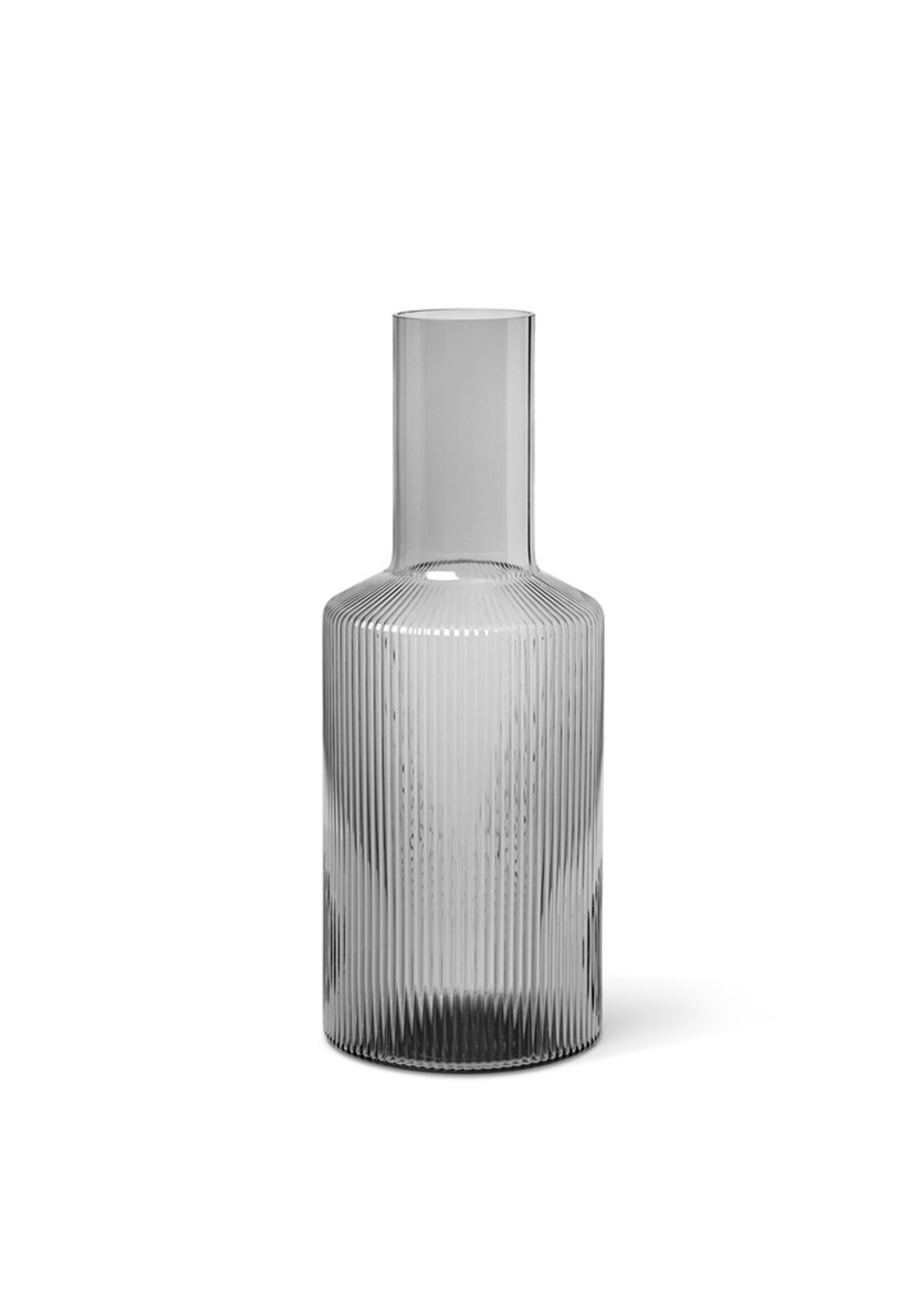 Ferm Ripple Carafe - Smoked Grey