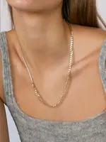 by1oak Coming my way - Necklace - silver/gold