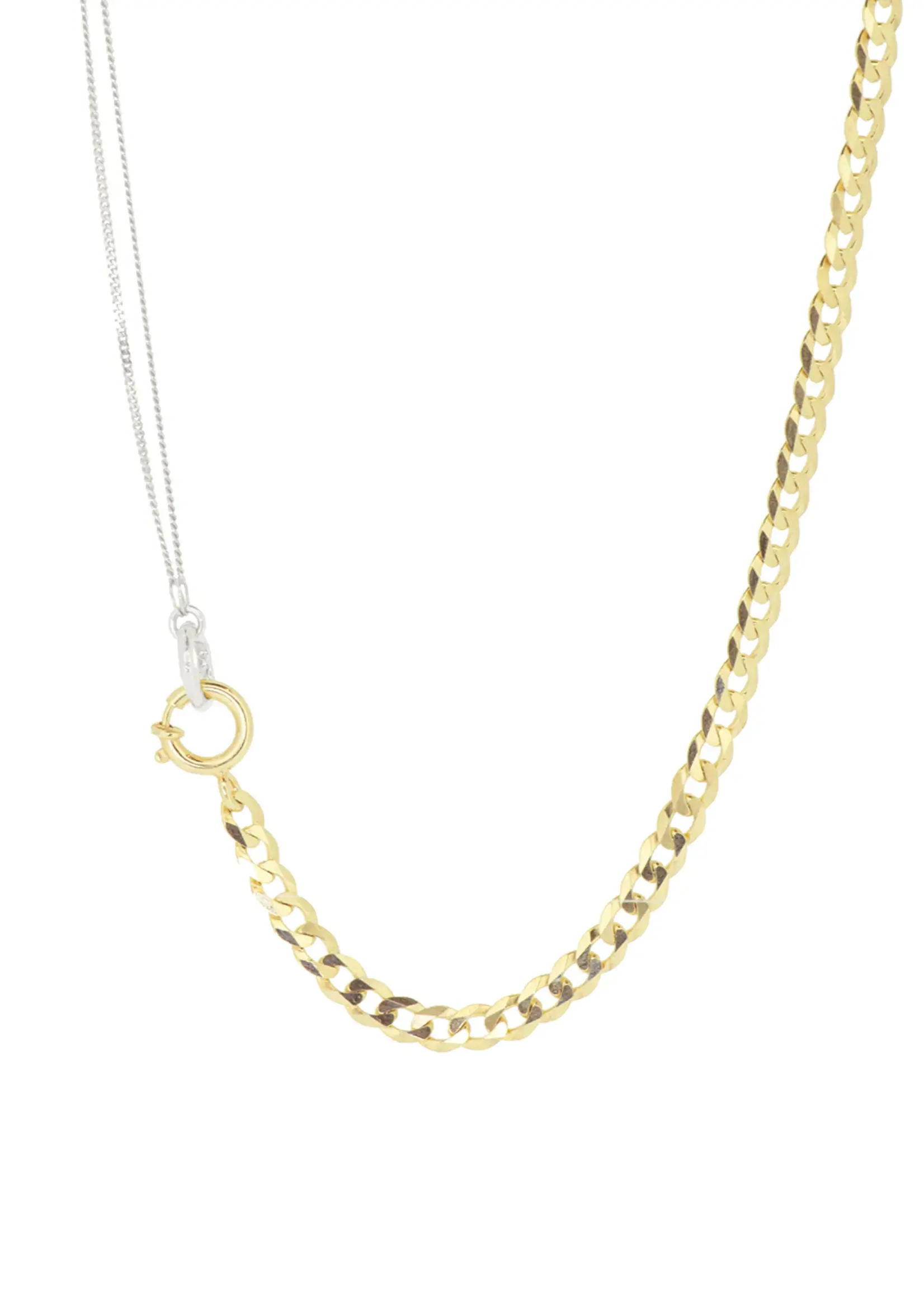 by1oak Coming my way - Necklace - silver/gold