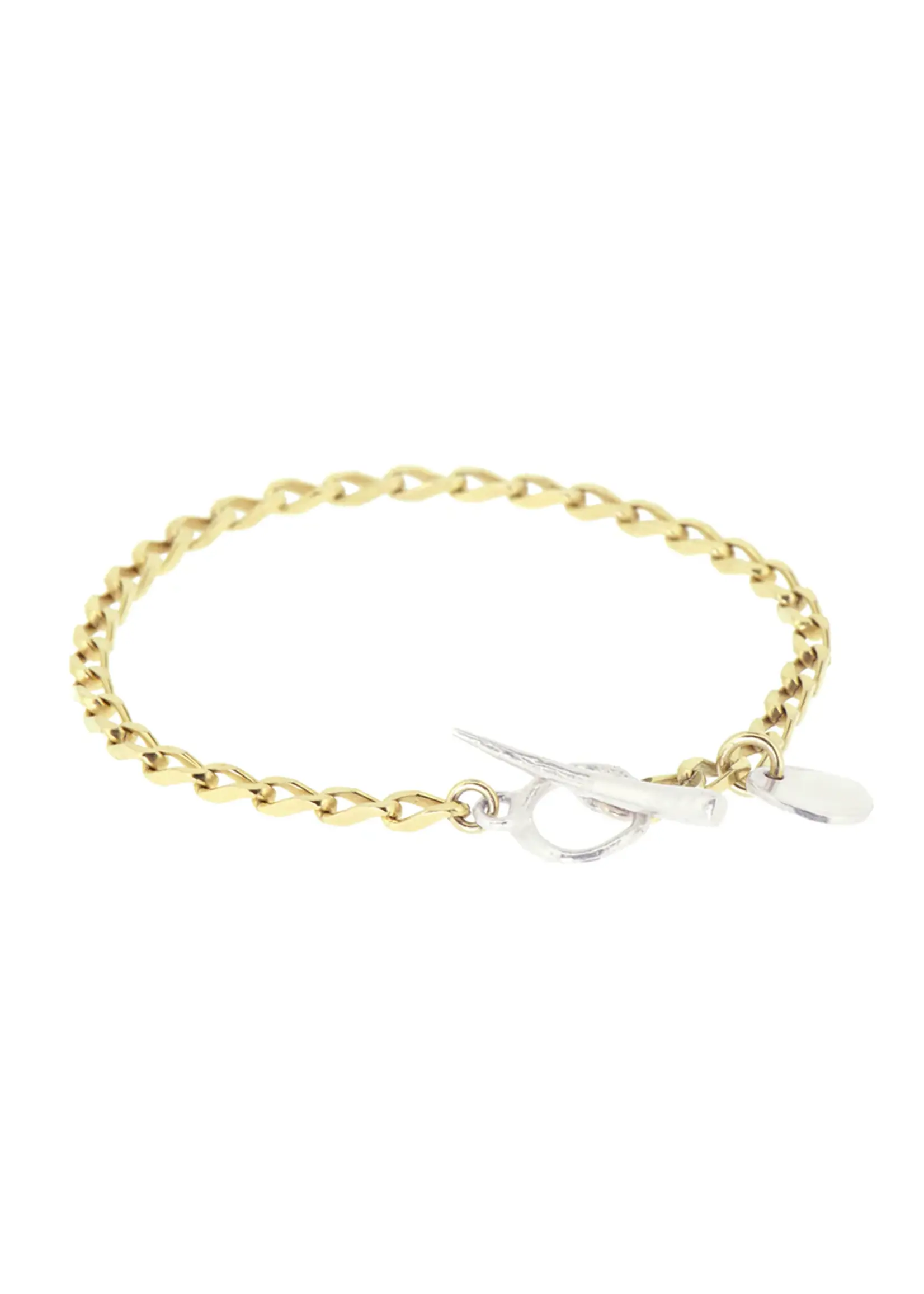 by1oak Tomboy - bracelet - gold