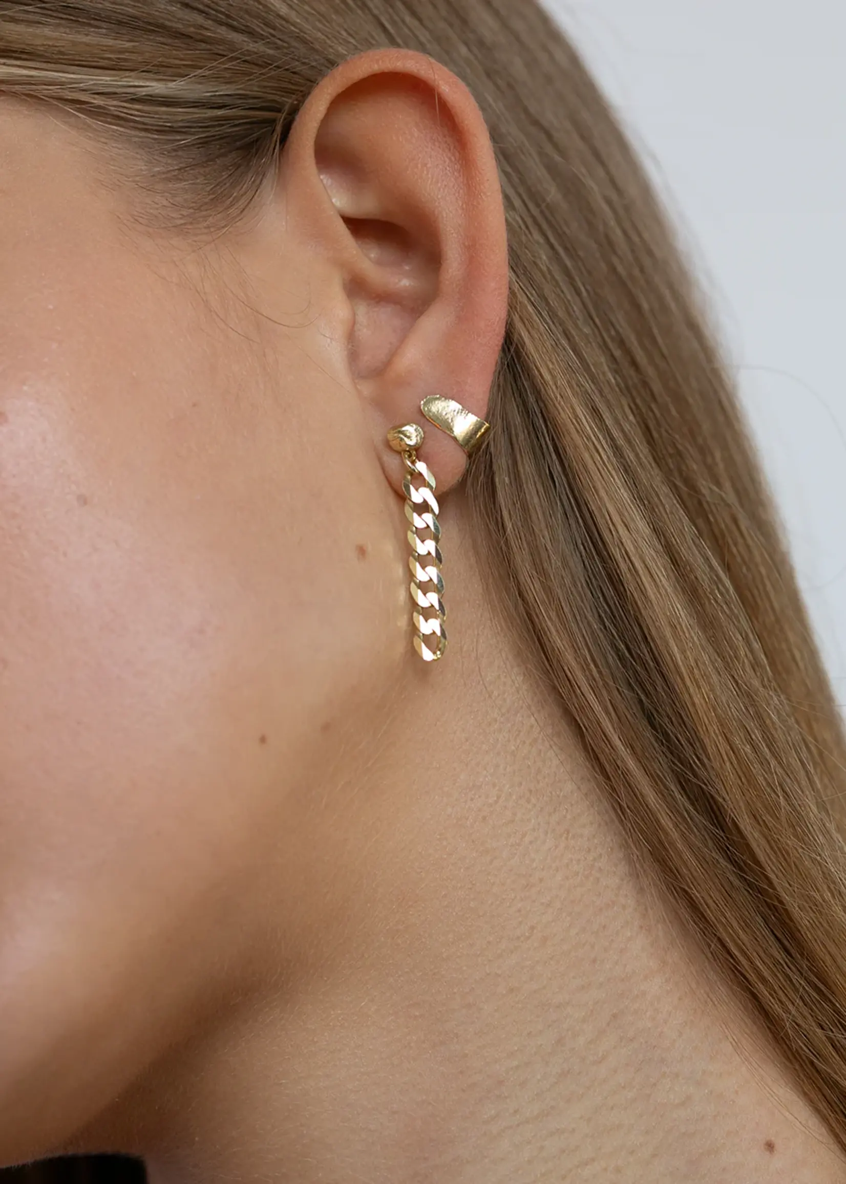 by1oak My muse - Earring - gold - S