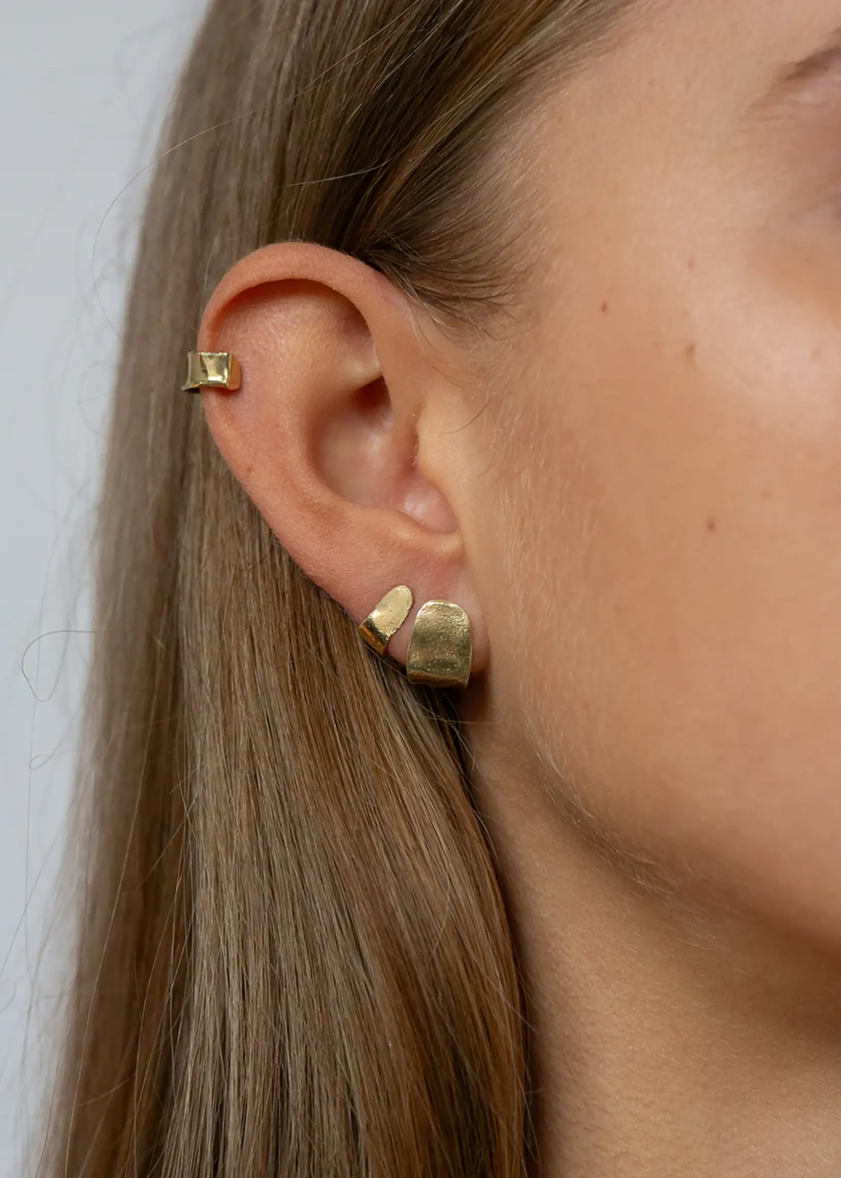 by1oak My muse - Earring - gold - S