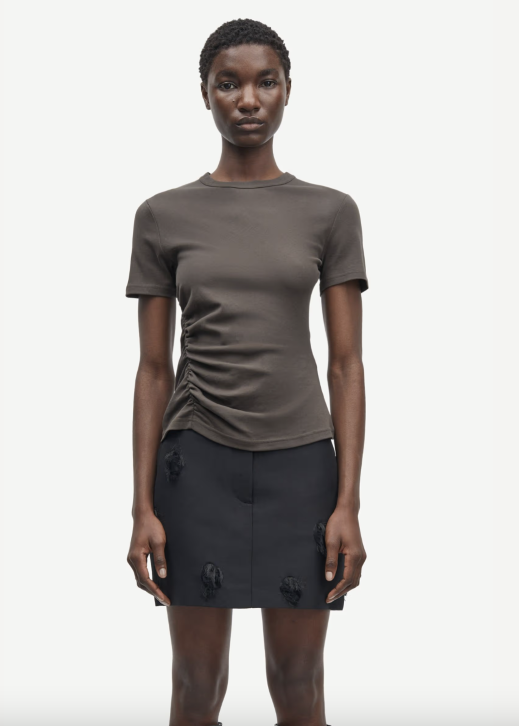 Samsøe Samsøe Saevelyn T-shirt - Bungee Cord
