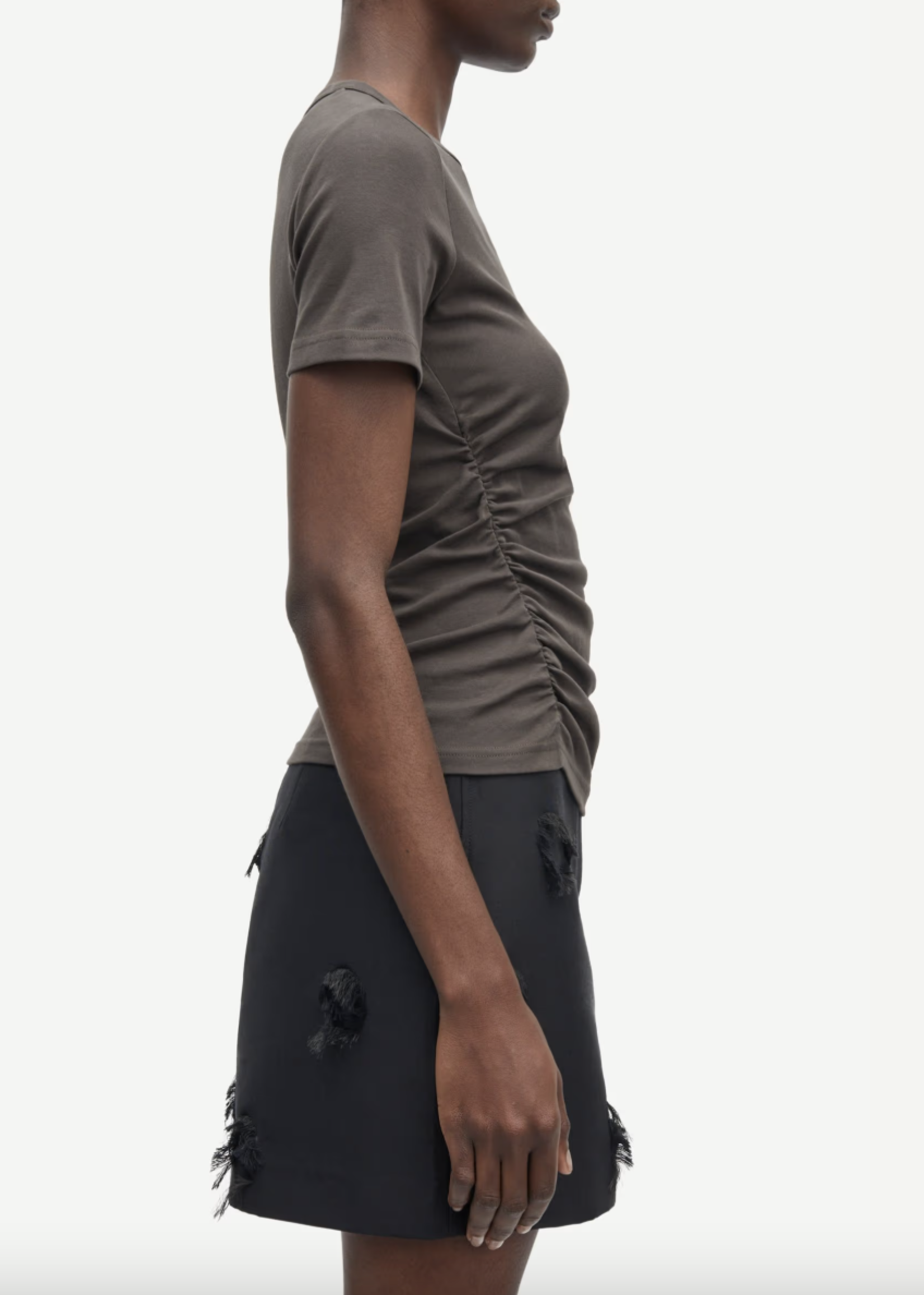 Samsøe Samsøe Saevelyn T-shirt - Bungee Cord
