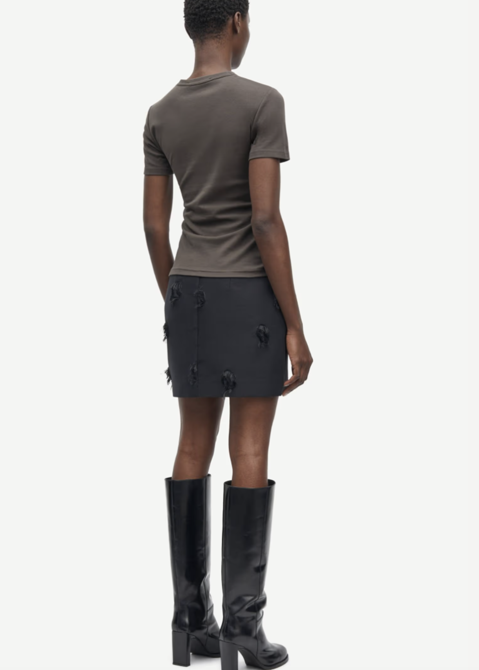 Samsøe Samsøe Saevelyn T-shirt - Bungee Cord
