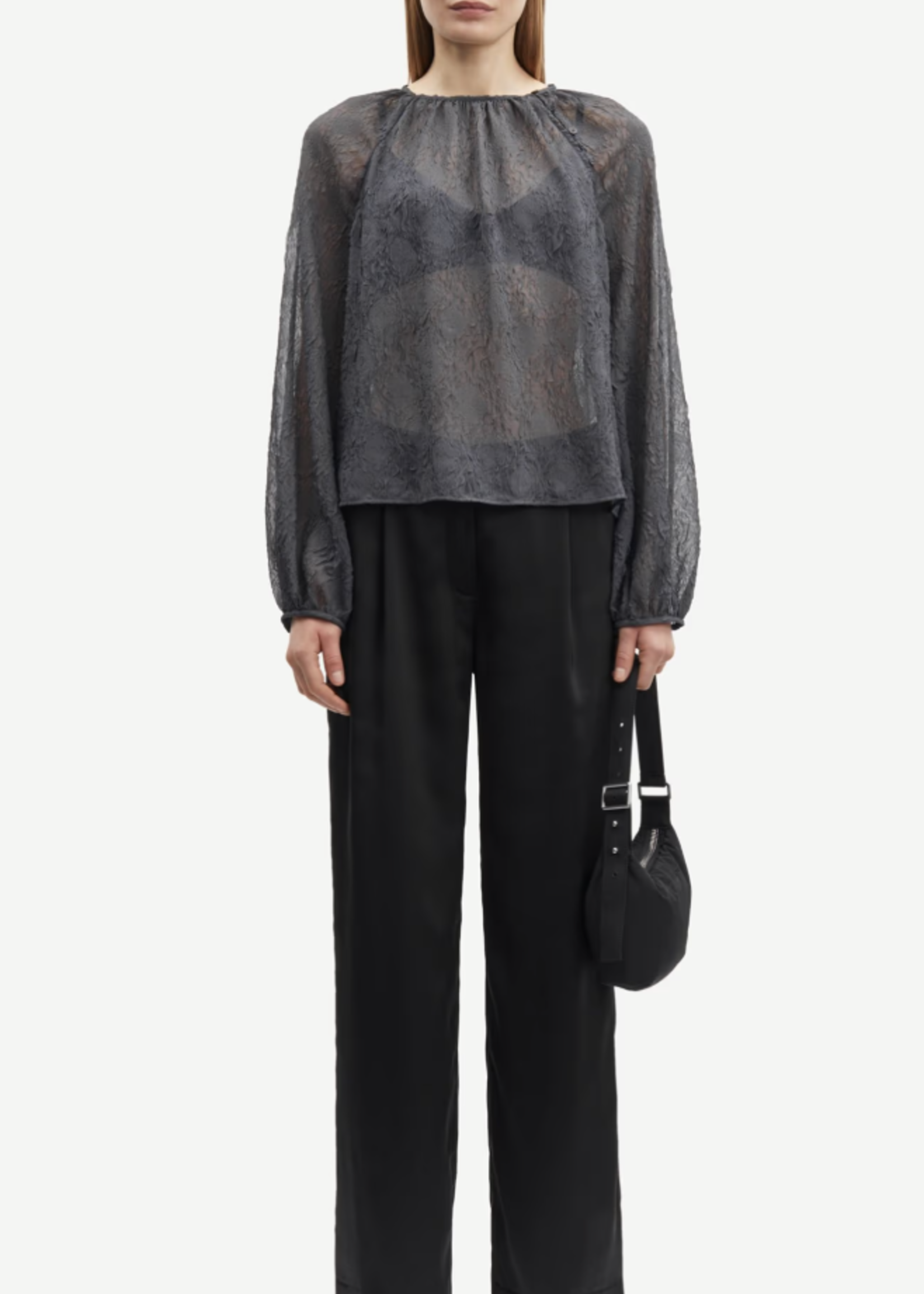 Samsøe Samsøe Saagnete trousers - black