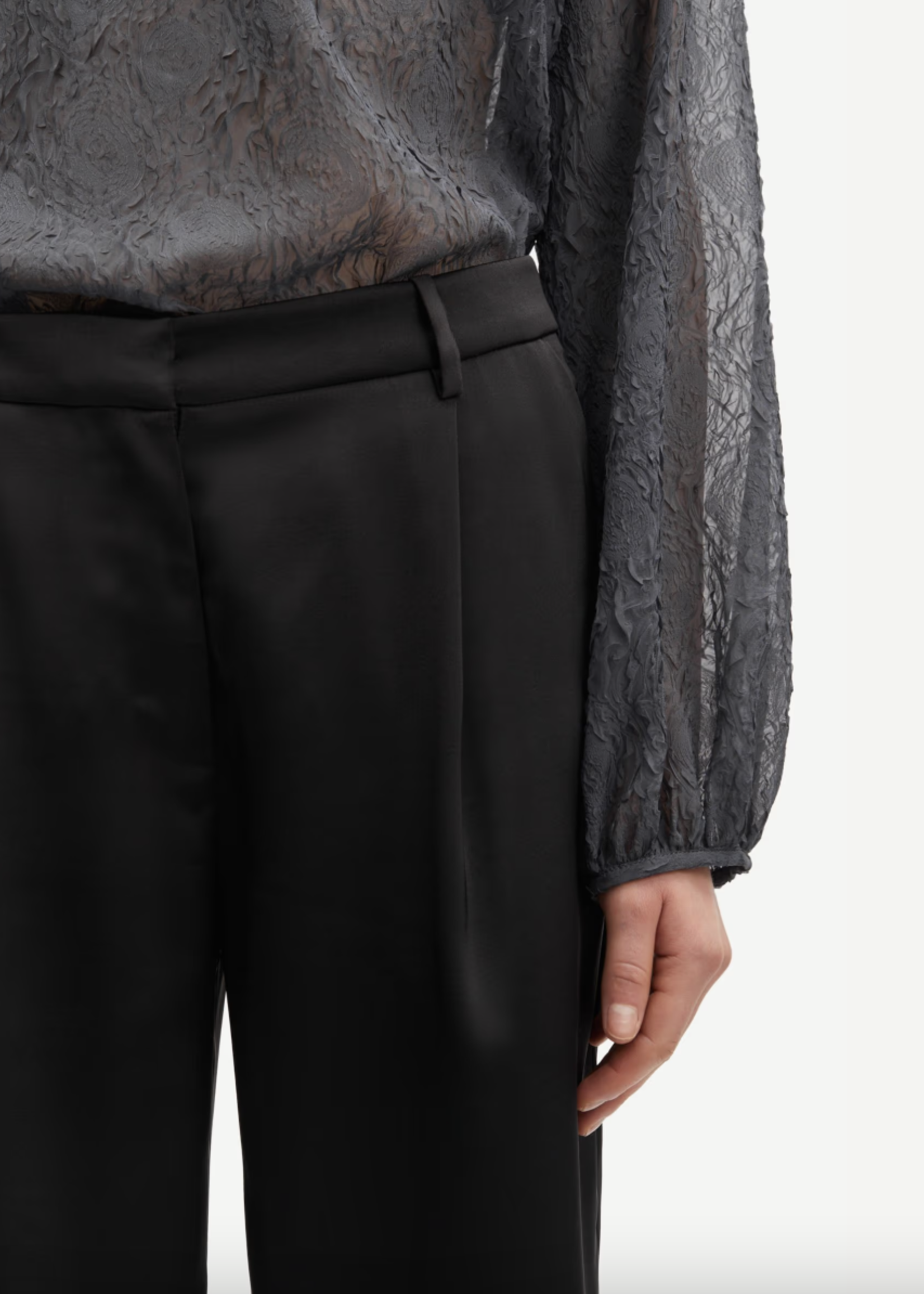 Samsøe Samsøe Saagnete trousers - black
