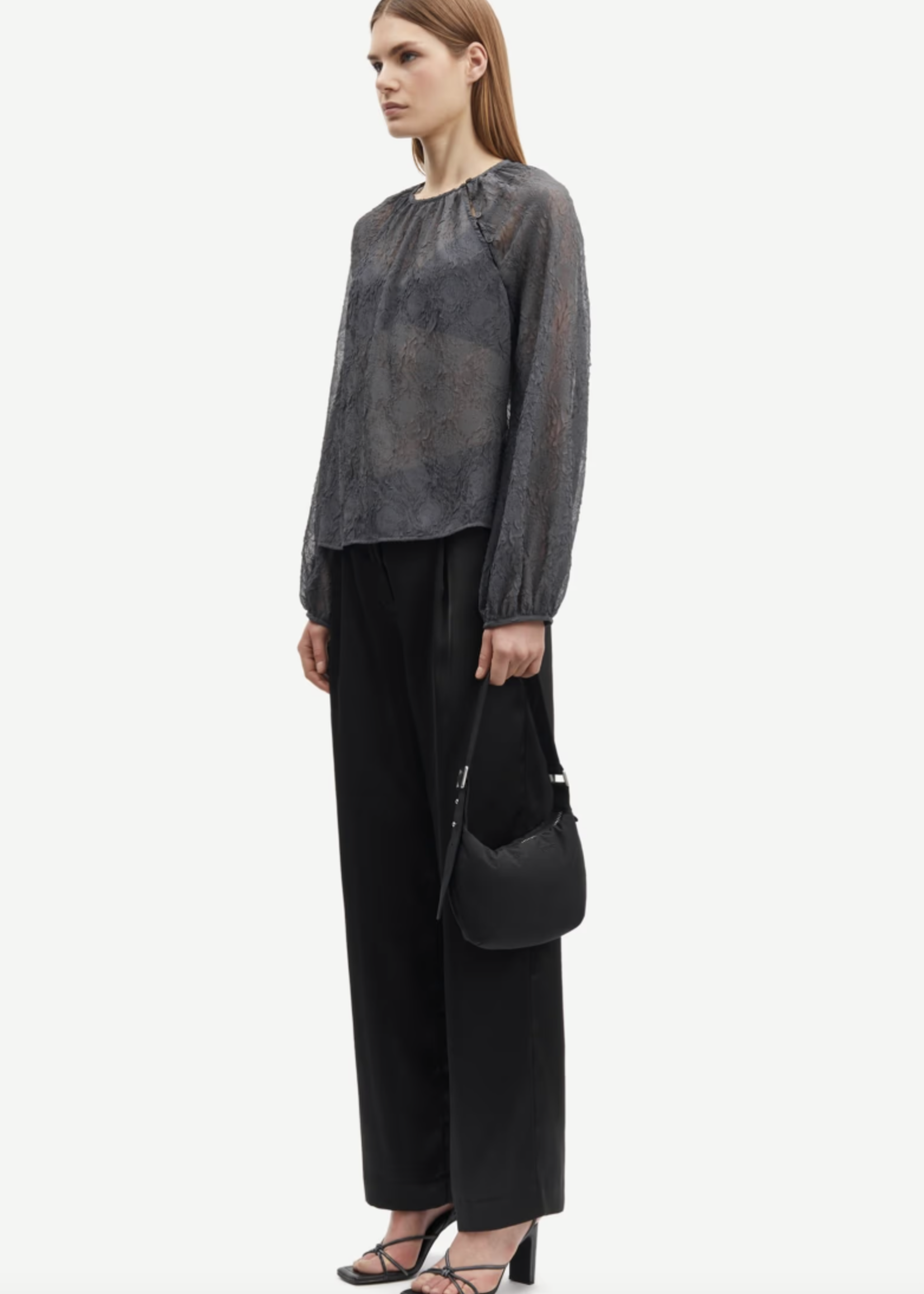 Samsøe Samsøe Saagnete trousers - black