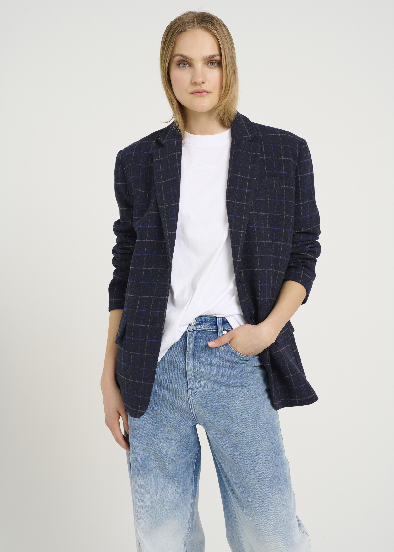Gestuz BebbieGZ HW Wide Jeans - faded blue