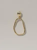 by1oak Earring - Heat Is On - Gold
