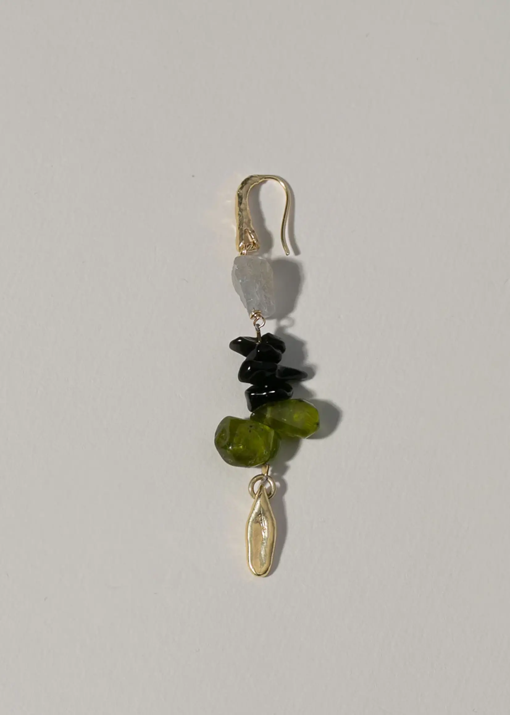 by1oak Earring - Rock that Rock - Gold