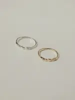 by1oak Ring bubble - silver