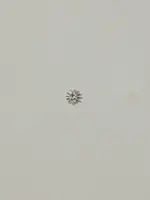 by1oak Sunny - stud - Silver