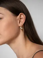 by1oak Earring - Girl trouble gold S (19mm)