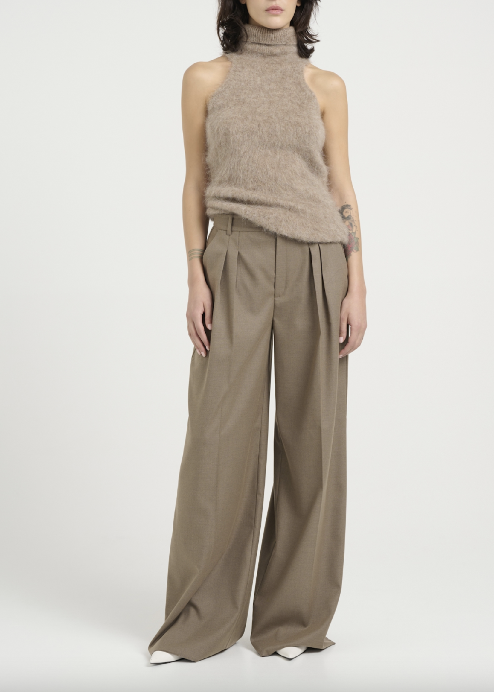 Gestuz CaciaGZ pants - Dark Timberwolf