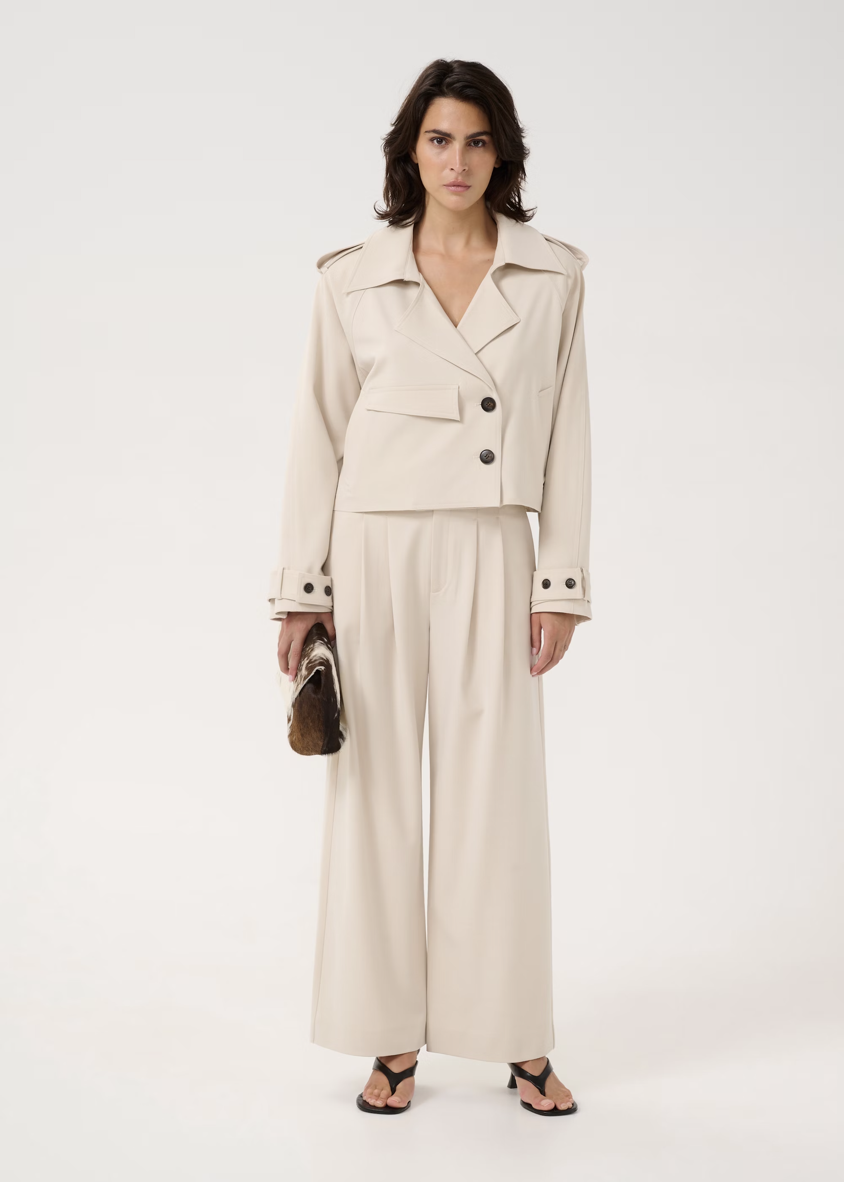 Gestuz GZedina - short jacket - Ancient scroll