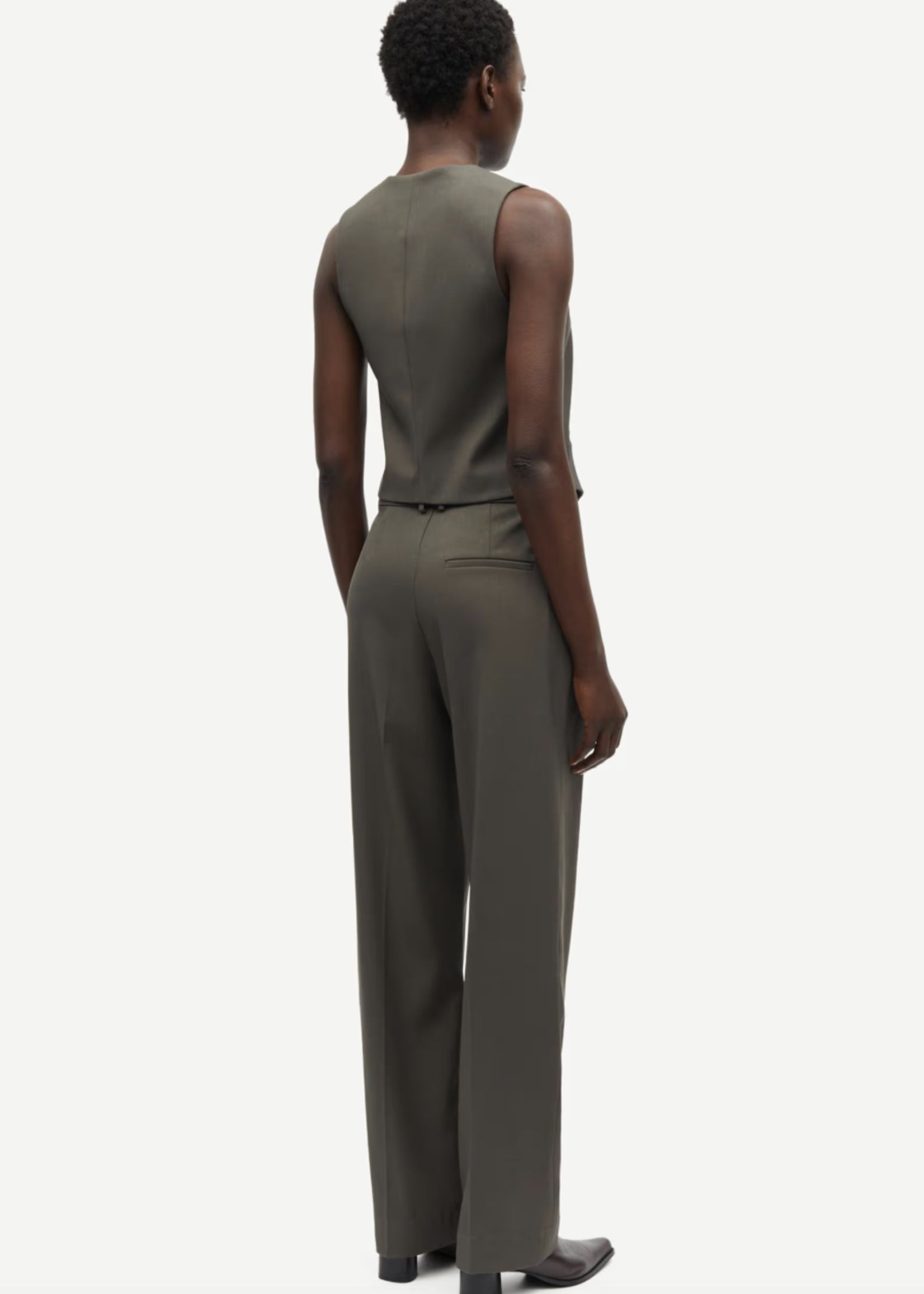 Samsøe Samsøe Saramona trousers - Beluga