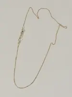 by1oak Memories - necklace Citrine - gold