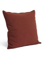 Hay Linen cushion - 50 x 50 - Iron red