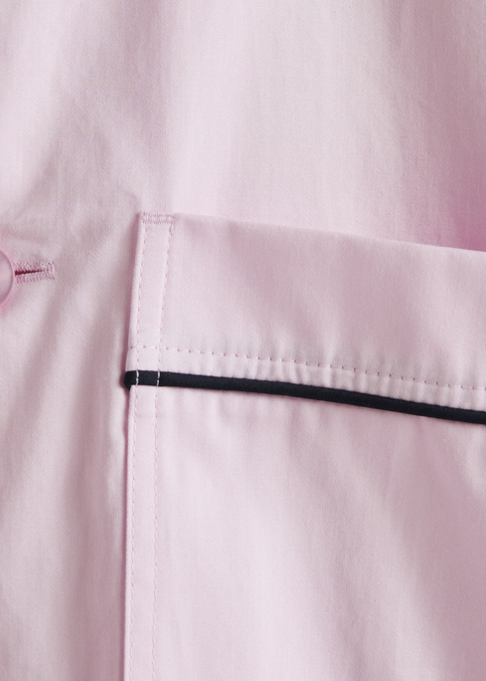 Hay Outline pyjama shirt - Soft pink