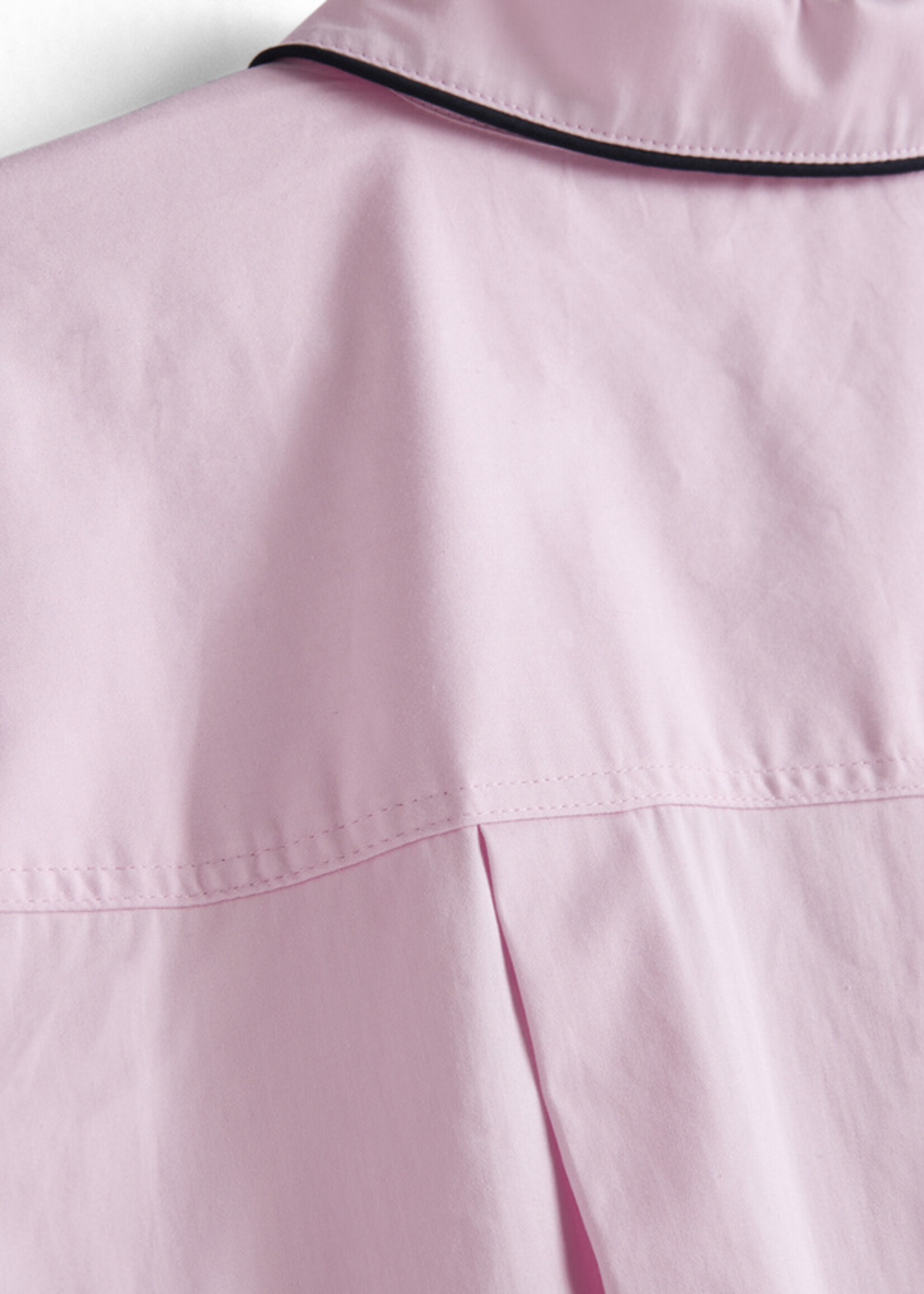Hay Outline pyjama shirt - Soft pink