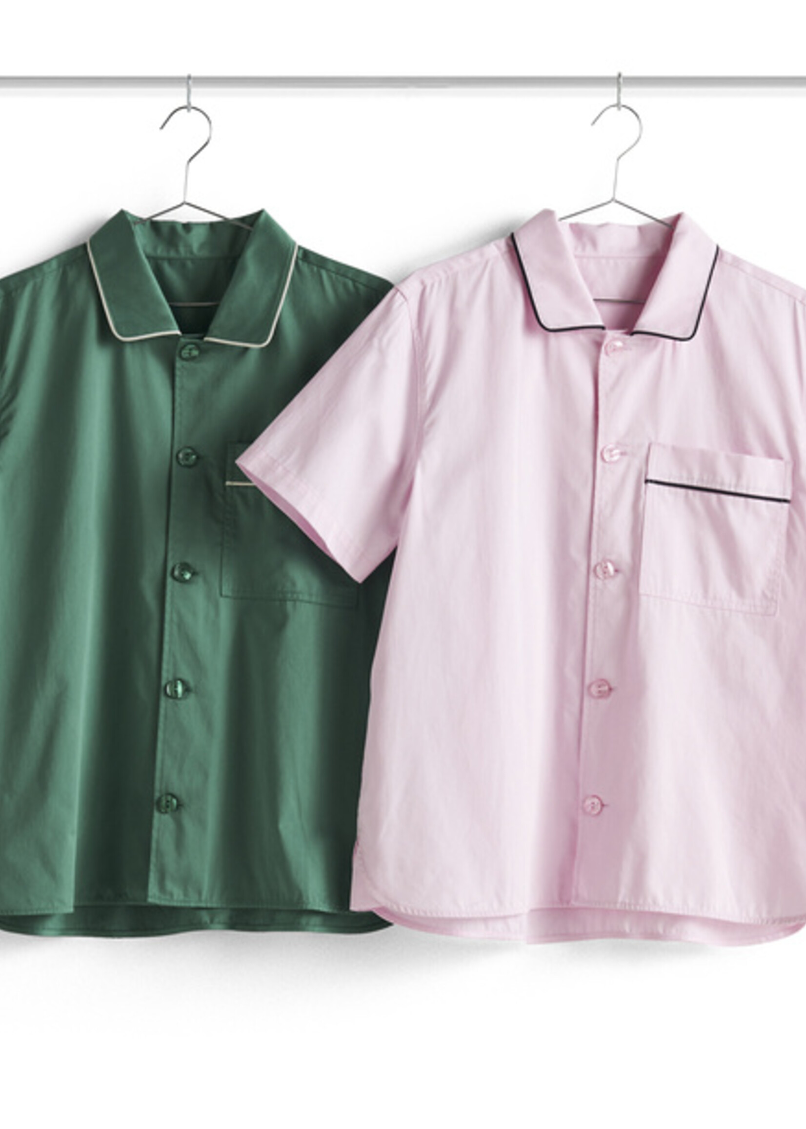 Hay Outline pyjama shirt - Soft pink
