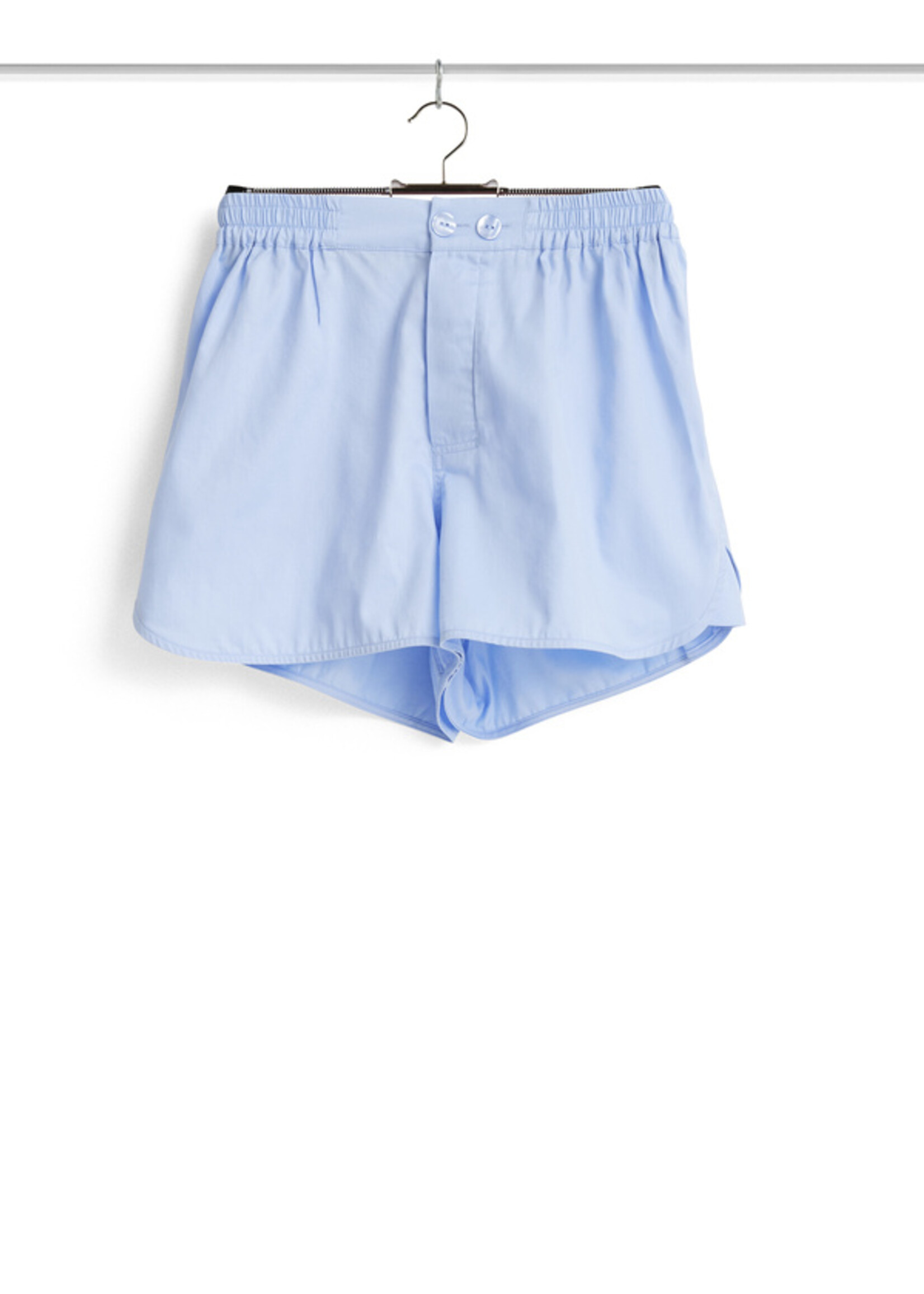 Hay Outline pyjama short - Soft blue