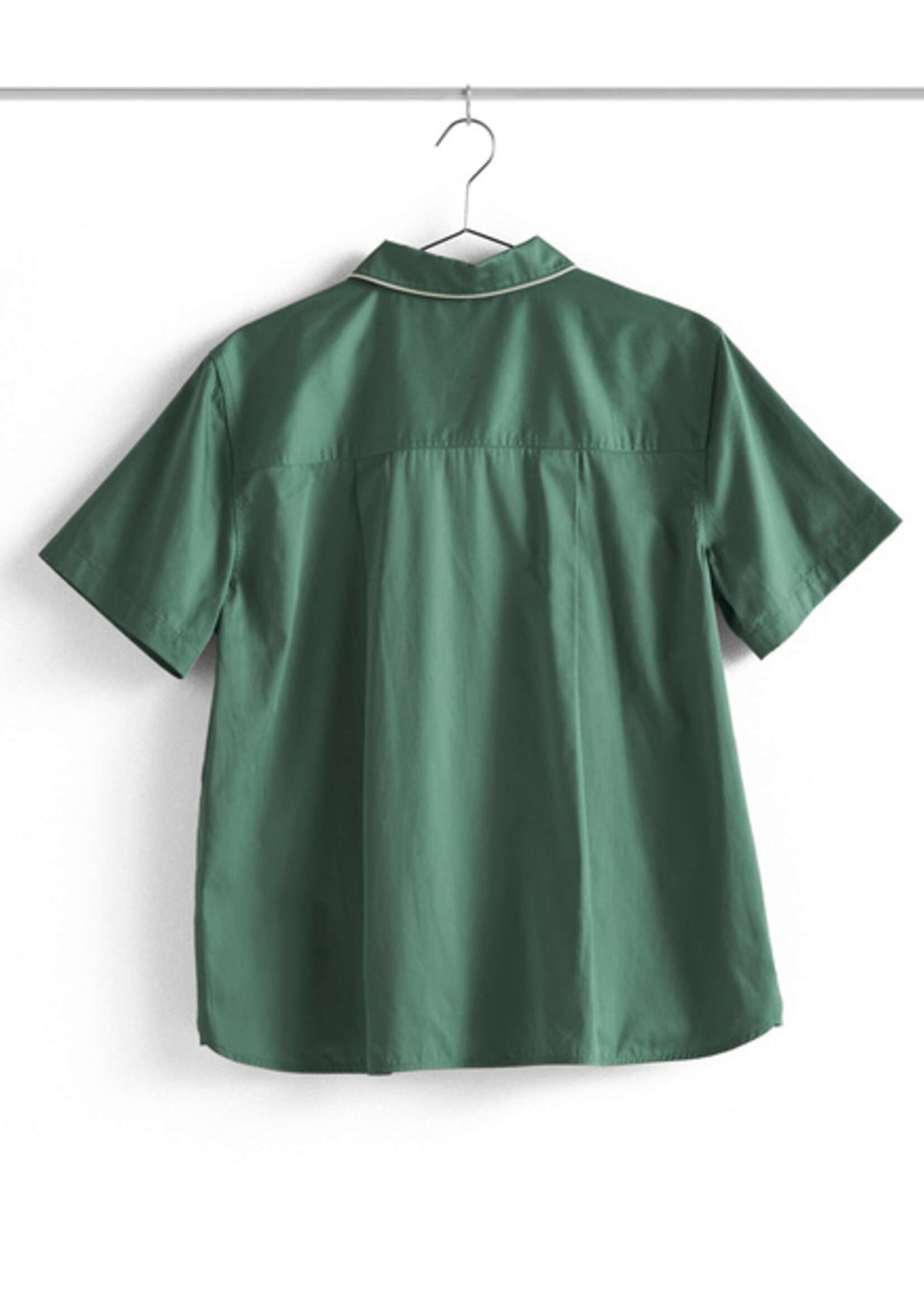 Hay Outline pyjama shirt - Emerald green