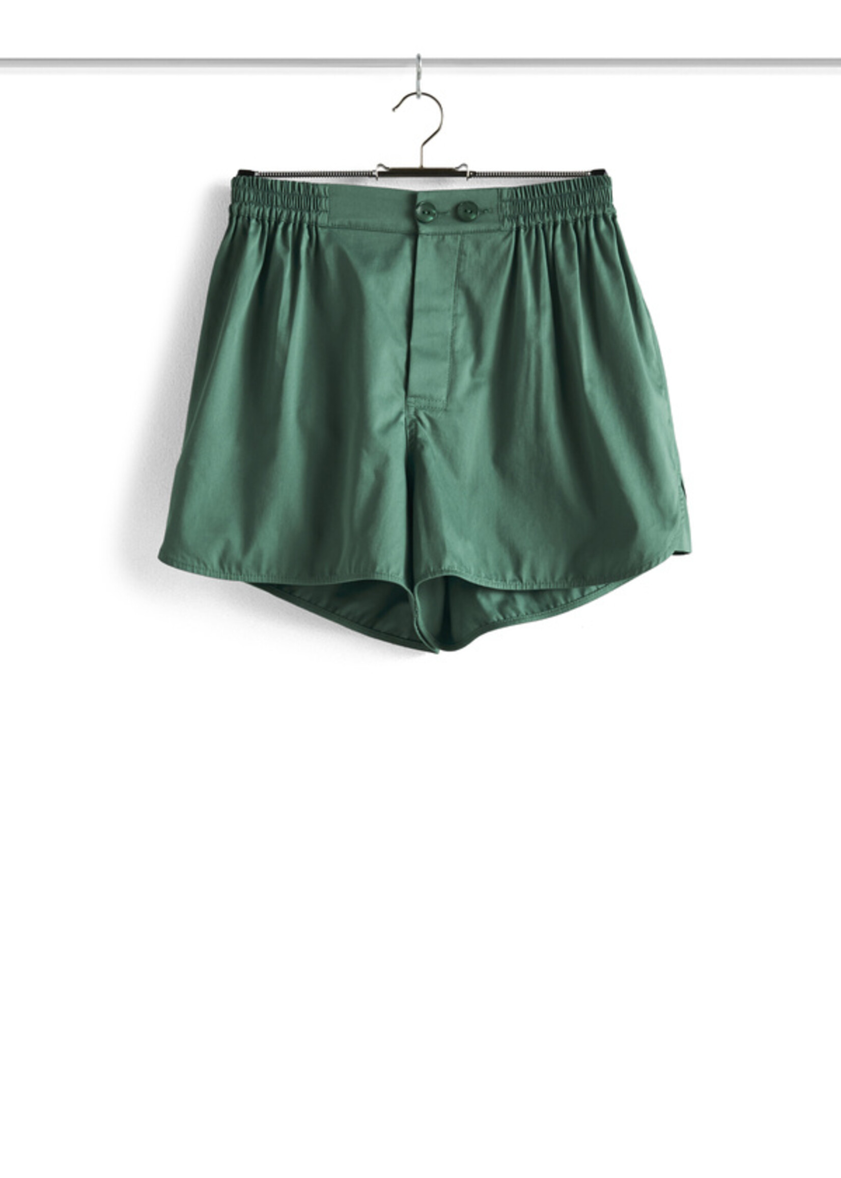 Hay Outline pyjama short - Emerald green